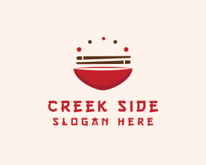 Asian Food Bowl Restaurant logo design