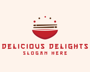 Asian Food Bowl Restaurant logo design