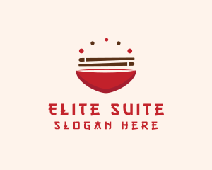 Asian Food Bowl Restaurant logo design