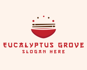 Asian Food Bowl Restaurant logo design