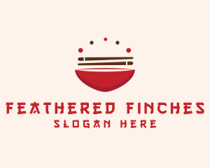 Asian Food Bowl Restaurant logo design