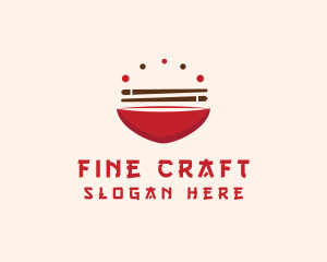 Asian Food Bowl Restaurant logo design