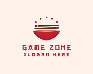 Asian Food Bowl Restaurant logo design