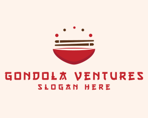 Asian Food Bowl Restaurant logo design