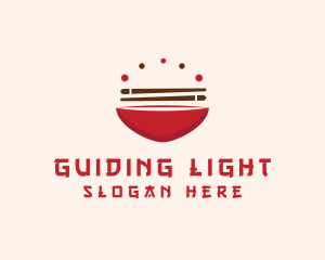 Asian Food Bowl Restaurant logo design