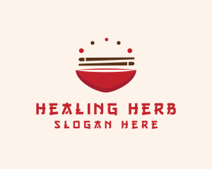 Asian Food Bowl Restaurant logo design