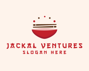 Asian Food Bowl Restaurant logo design