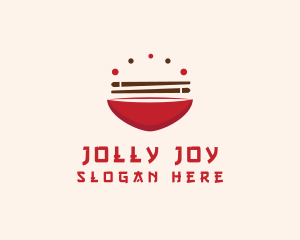 Asian Food Bowl Restaurant logo design