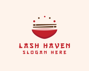 Asian Food Bowl Restaurant logo design