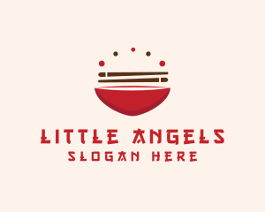 Asian Food Bowl Restaurant logo design