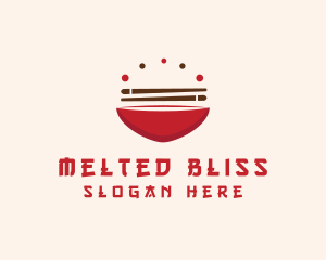 Asian Food Bowl Restaurant logo design