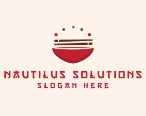 Asian Food Bowl Restaurant logo design