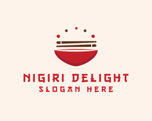 Asian Food Bowl Restaurant logo design