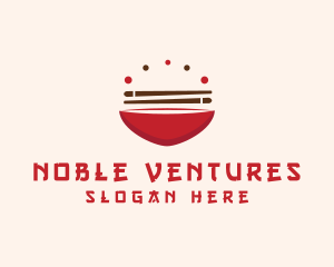 Asian Food Bowl Restaurant logo design