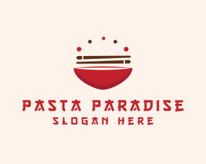 Pasta - Asian Food Bowl Restaurant logo design