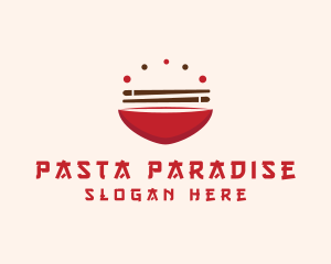 Asian Food Bowl Restaurant logo design