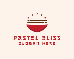 Asian Food Bowl Restaurant logo design