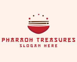 Asian Food Bowl Restaurant logo design