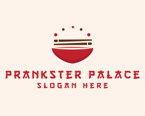 Asian Food Bowl Restaurant logo design