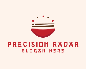 Asian Food Bowl Restaurant logo design