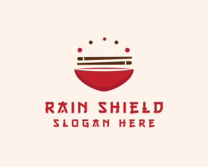 Asian Food Bowl Restaurant logo design