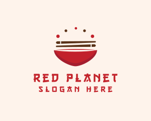 Asian Food Bowl Restaurant logo design