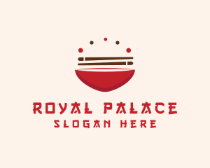 Asian Food Bowl Restaurant logo design