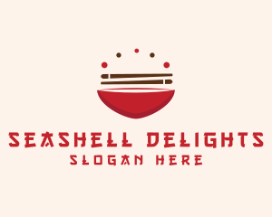 Asian Food Bowl Restaurant logo design