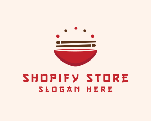 Asian Food Bowl Restaurant logo design