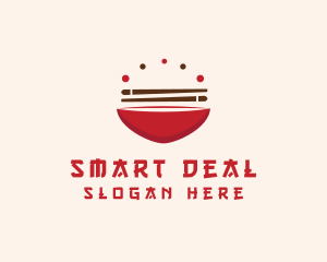 Asian Food Bowl Restaurant logo design