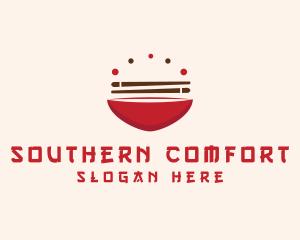 Asian Food Bowl Restaurant logo design