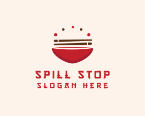 Asian Food Bowl Restaurant logo design