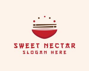 Asian Food Bowl Restaurant logo design