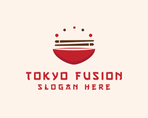 Asian Food Bowl Restaurant logo design