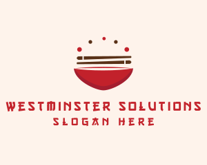 Asian Food Bowl Restaurant logo design