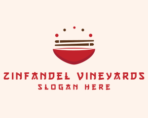 Asian Food Bowl Restaurant logo design