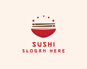 Asian Food Bowl Restaurant logo design