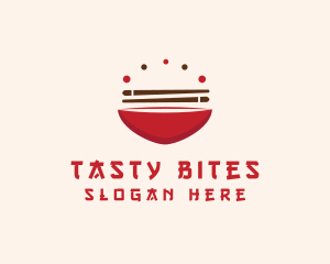 Food - Asian Food Bowl Restaurant logo design