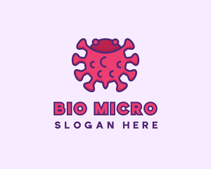Microbiology - Infectious Virus Disease logo design