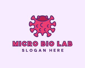 Microbiologist - Infectious Virus Disease logo design