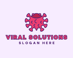 Virology - Infectious Virus Disease logo design