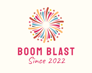 Explosive - Theme Park Fireworks logo design