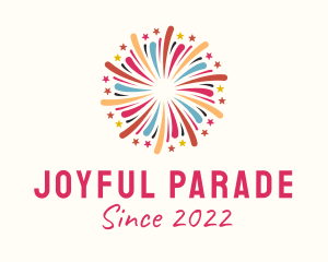 Parade - Theme Park Fireworks logo design