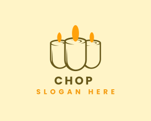 Relaxing Candle Light Logo
