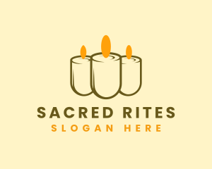 Ritual - Relaxing Candle Light logo design