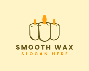 Relaxing Candle Light logo design