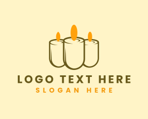 Relaxing Candle Light Logo