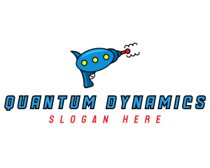 Physics - Kiddie Toy Ray Gun logo design