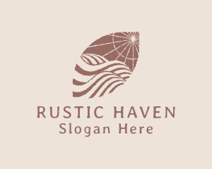 Rustic Lawn Field logo design