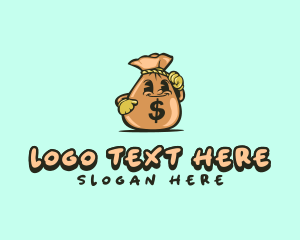 Lending - Dollar Money Bag logo design